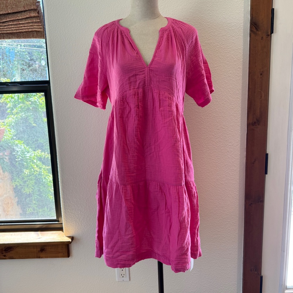 GAP Pink Midi Dress - Picture 5 of 9